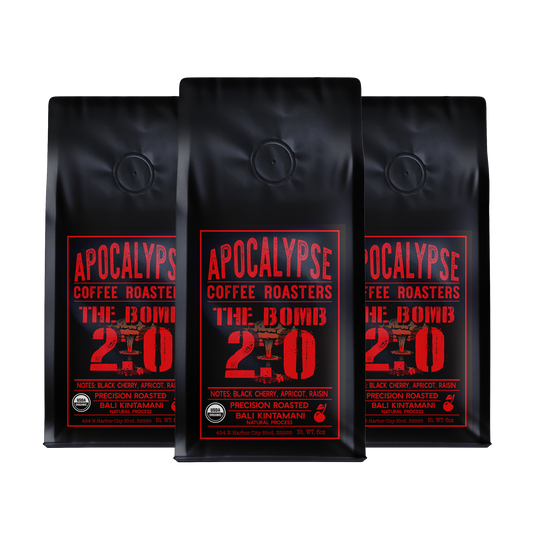 The Bomb 2.0 6oz Medium Roast Coffee Three Pack Bundle