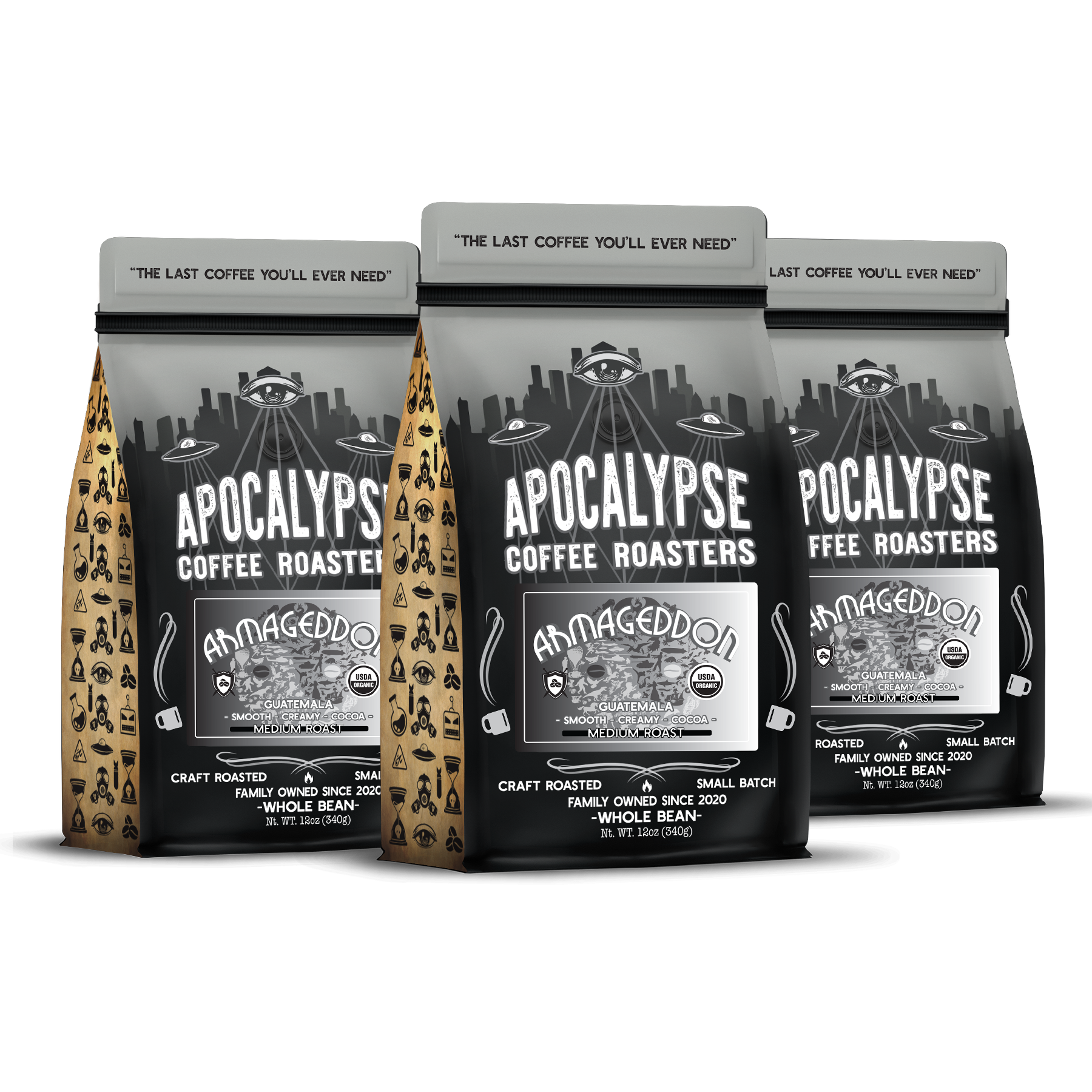 Medium Roast | Bundled Coffee | Organic and Fair Trade