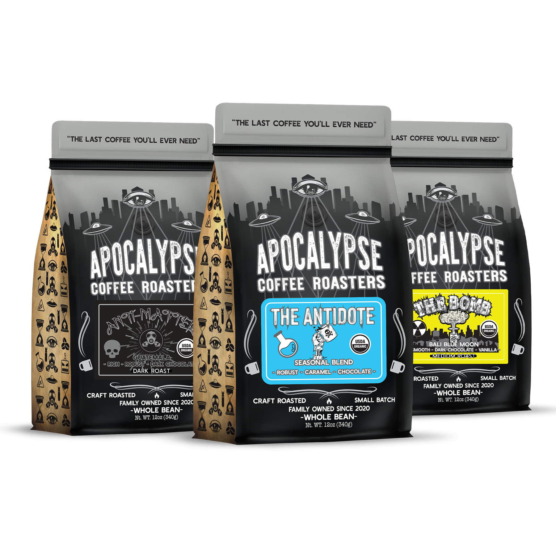 Dark Roast Coffee | Bundled Coffee | Organic and Fair Trade