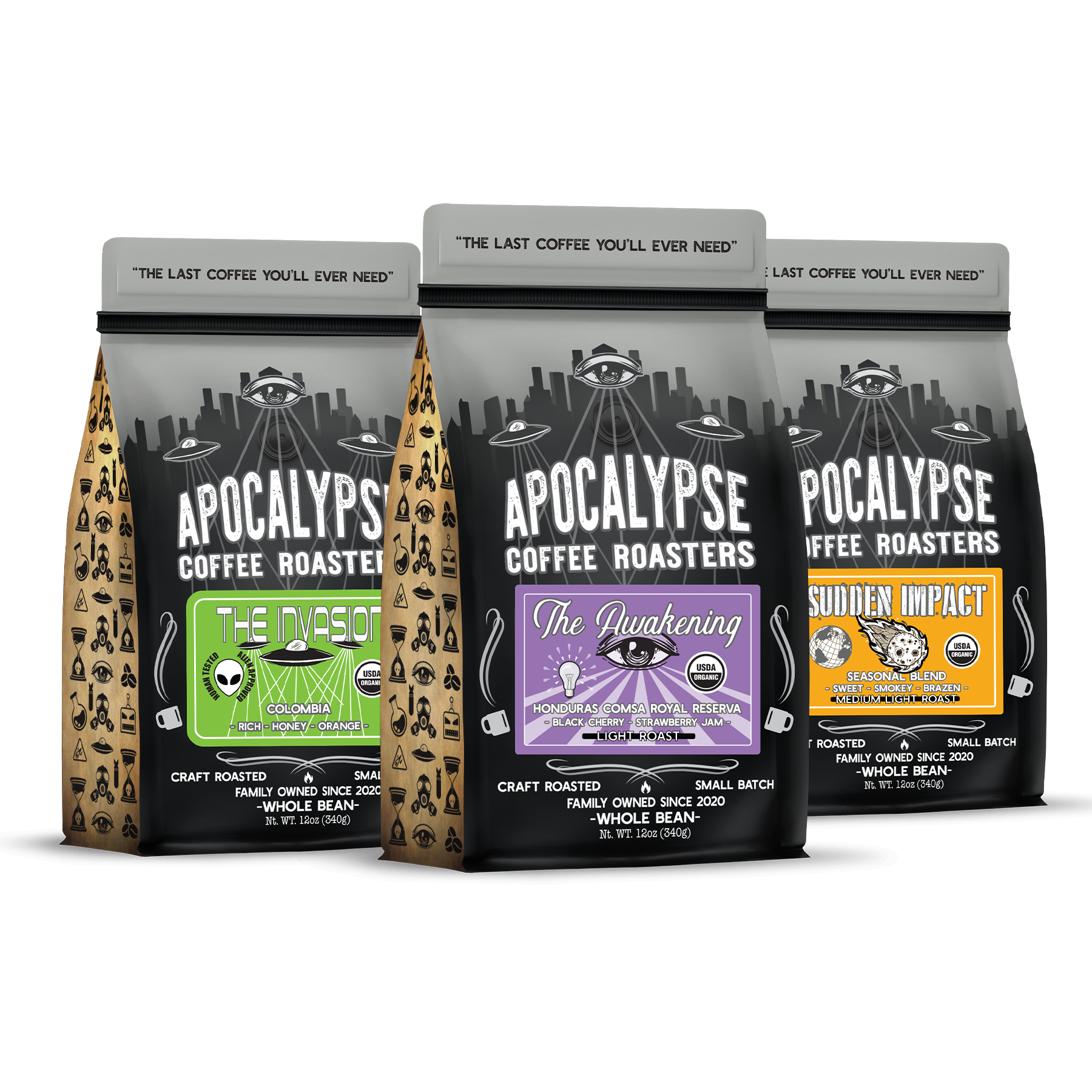 Light Roast Coffee | Bundled Coffee | Organic and Fair Trade