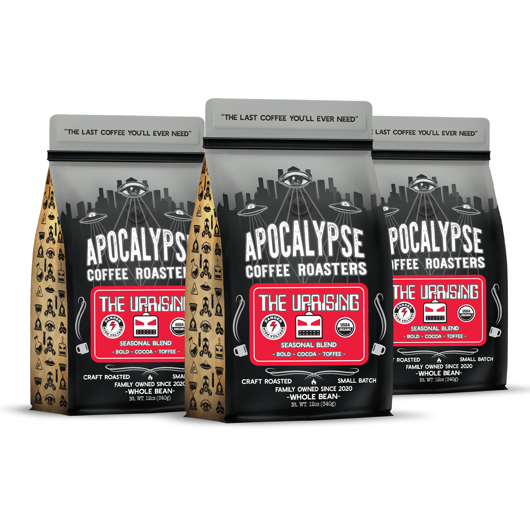 Medium Roast Coffee | Bundled Coffee | Apocalypse Coffee Roasters