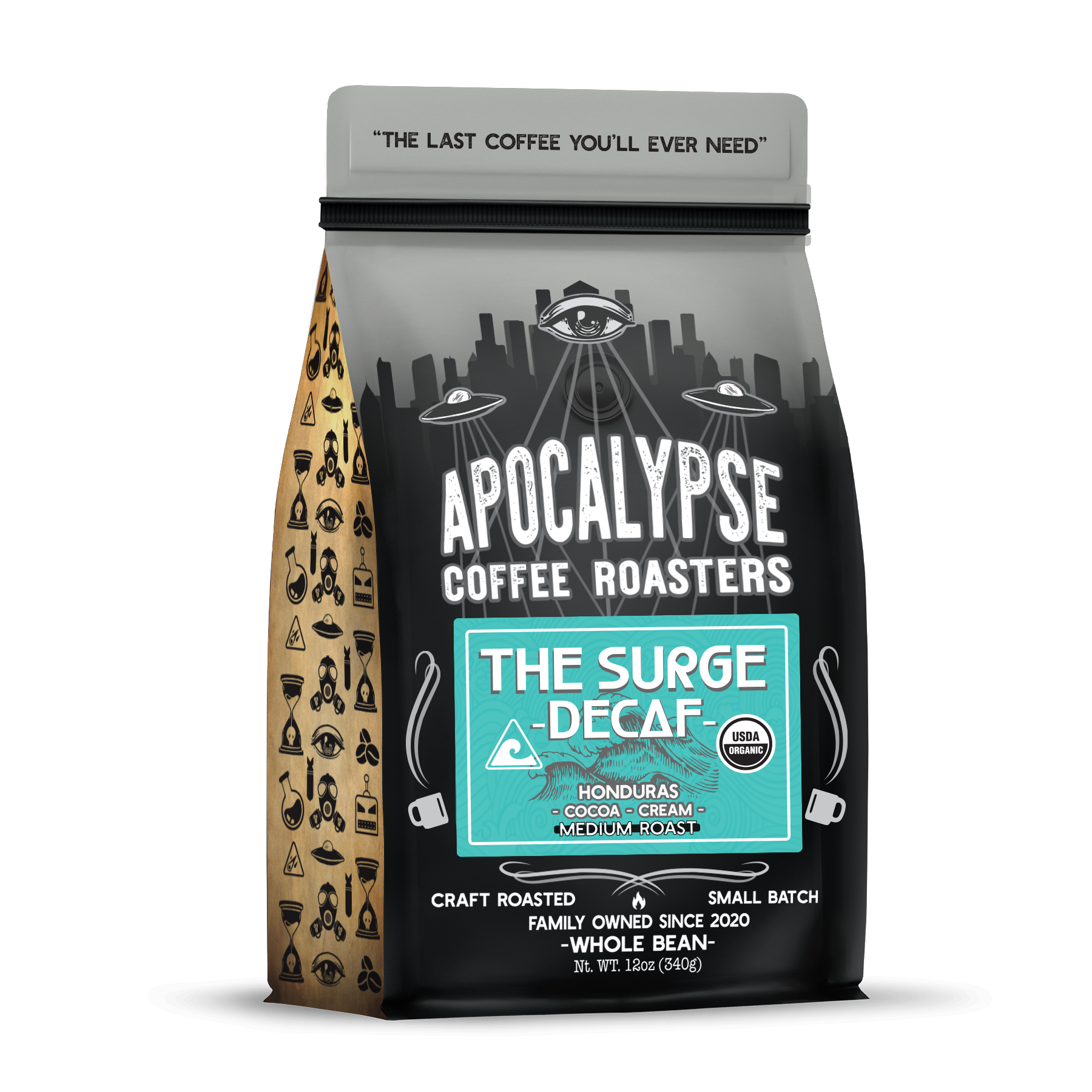 Medium Roast | Decaffeinated Coffee | Organic and Fair Trade