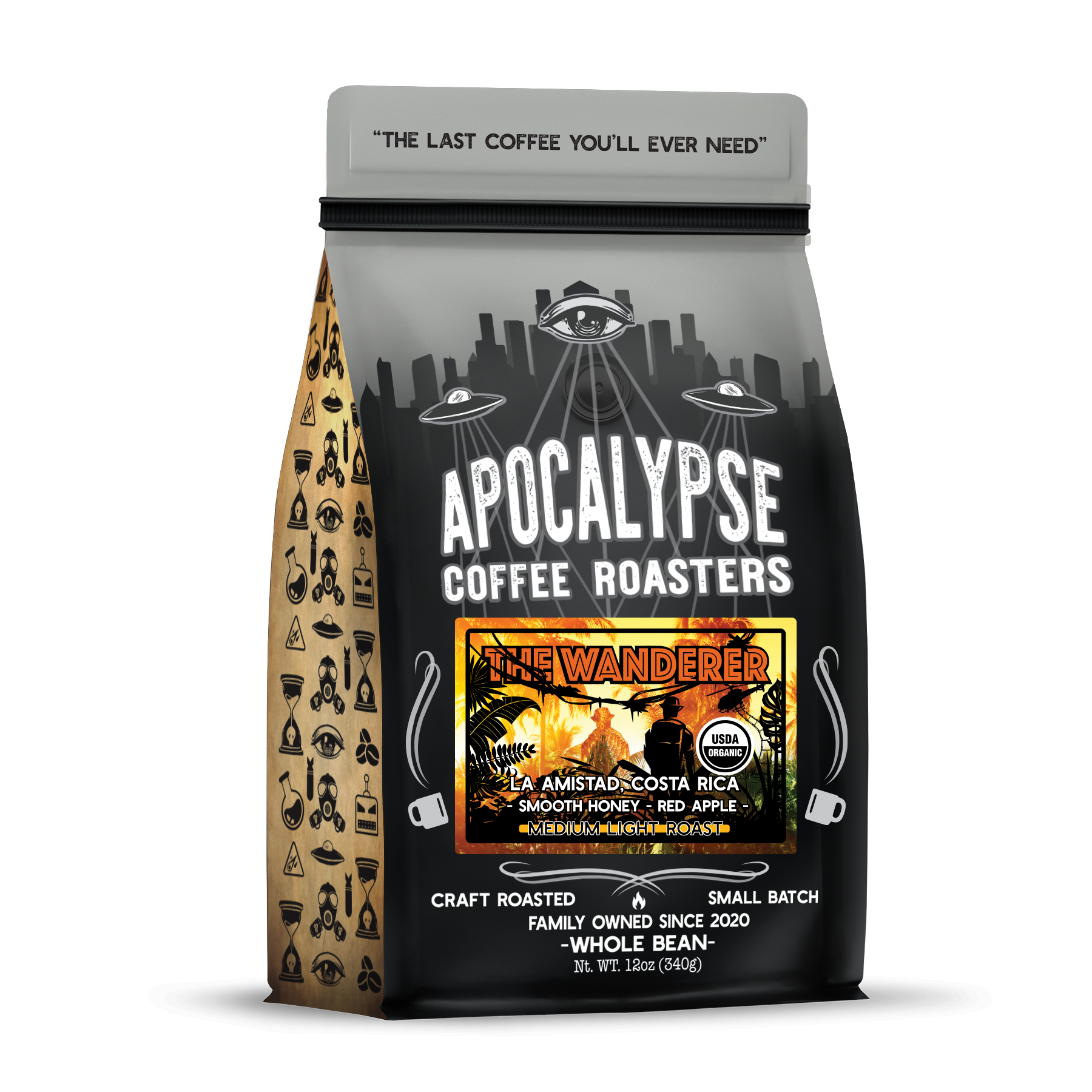 DE インテンスセレクション 1kg*6cs コーヒー Medium Light Coffee Roast | Organic and Fair Trade | Apocalypse