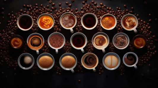 The Most Popular Types of Hot and Cold Coffee Drinks