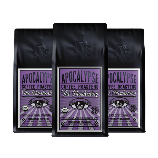 The Awakening 6oz Light Roast Coffee Three Pack Bundle