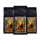 The Wanderer 6oz Medium Light Roast Level Coffee Three Pack Bundle