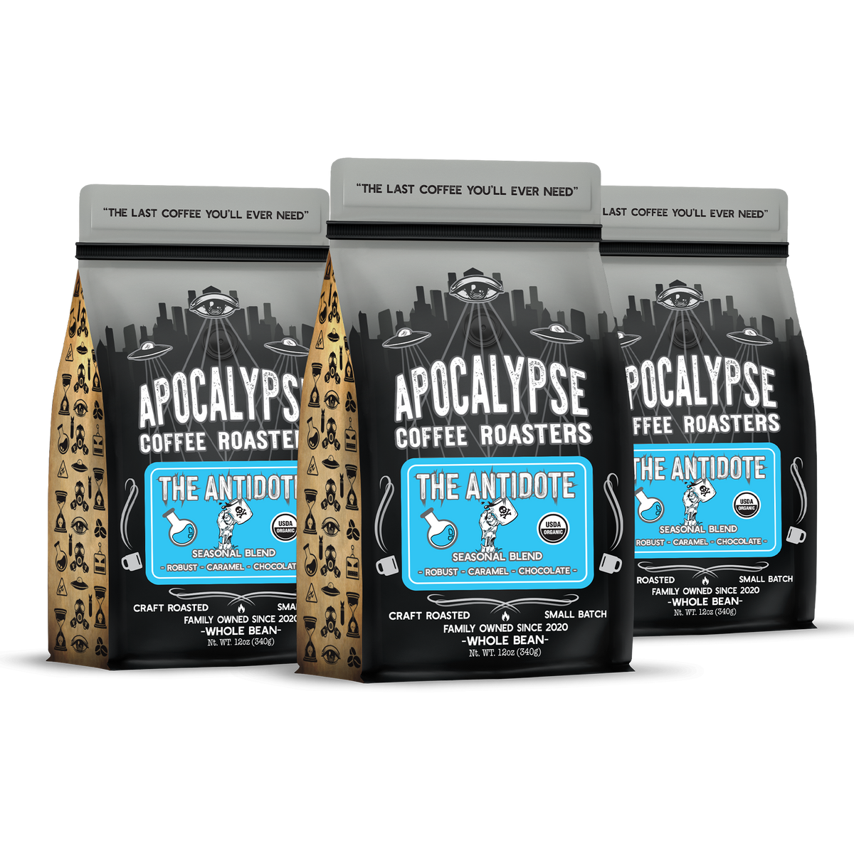Medium Dark Coffee Roast | Bundled Coffee | Organic and Fair Trade