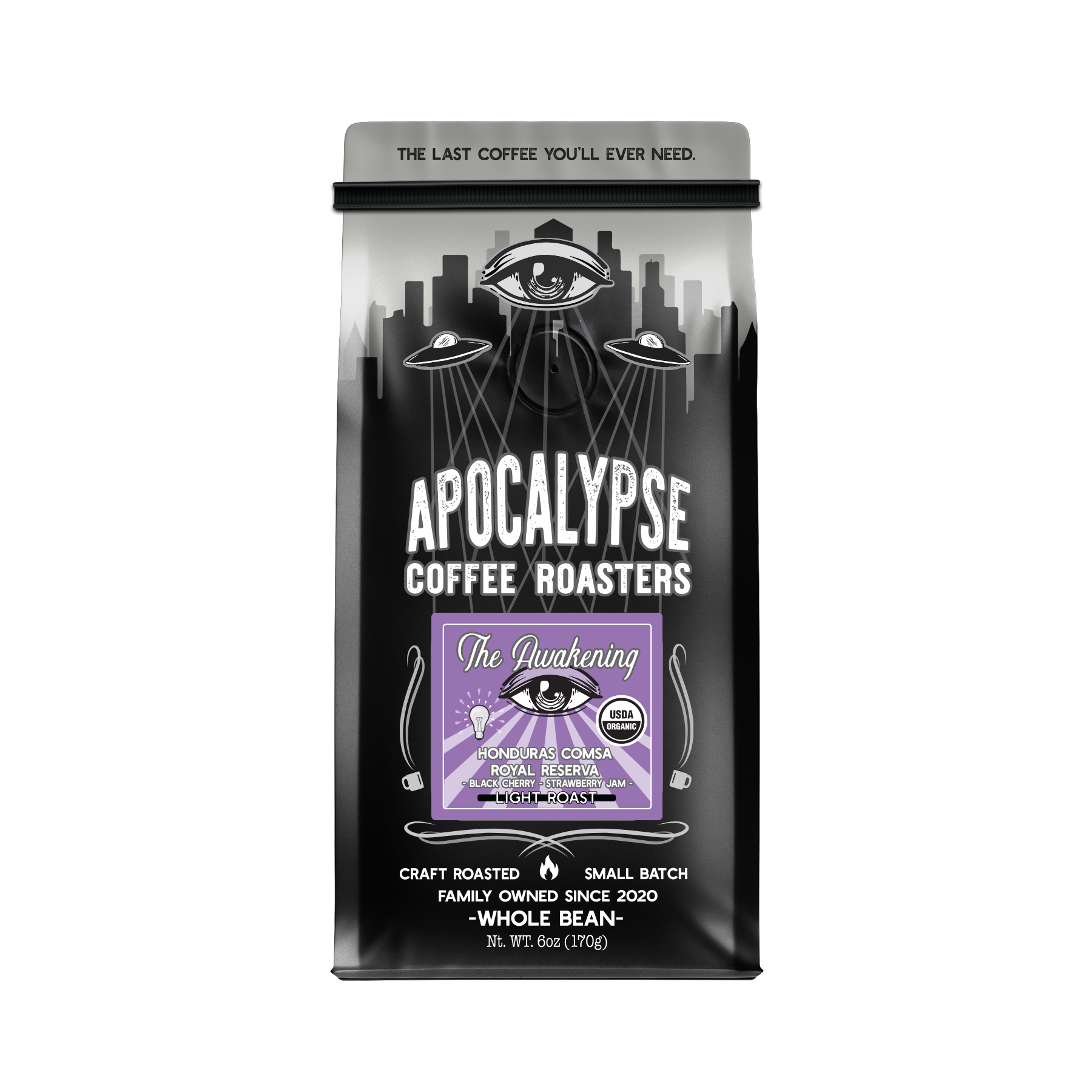 Light Roast Organic Coffee | Apocalypse Coffee Roasters