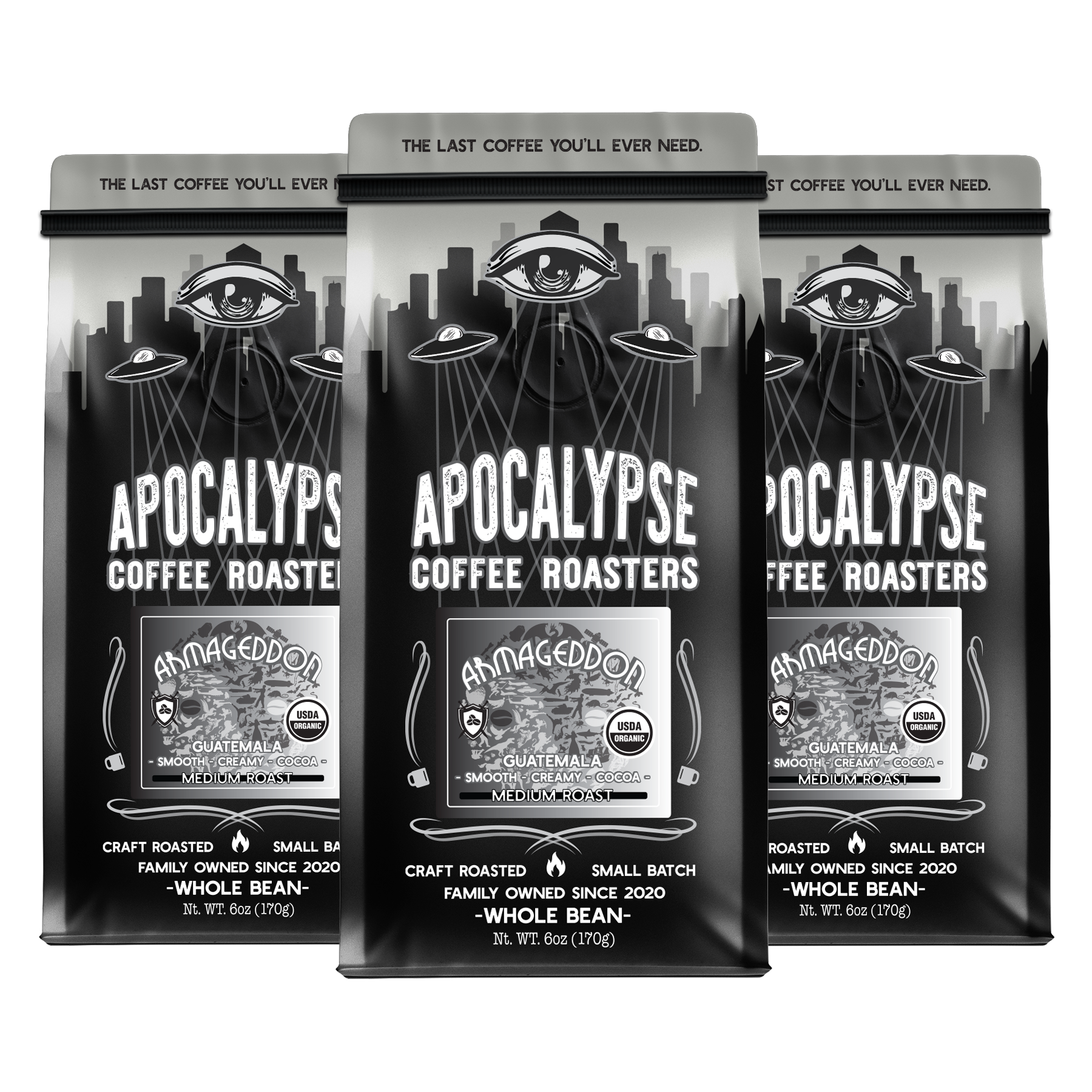 Medium Roast | Bundled Coffee | Organic and Fair Trade